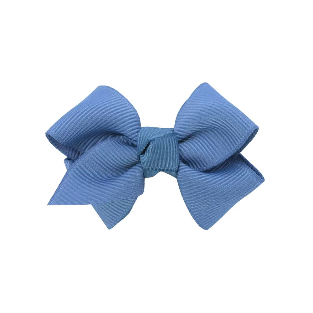 Eden Mini Bow hair clips - 13 colours to choose from
