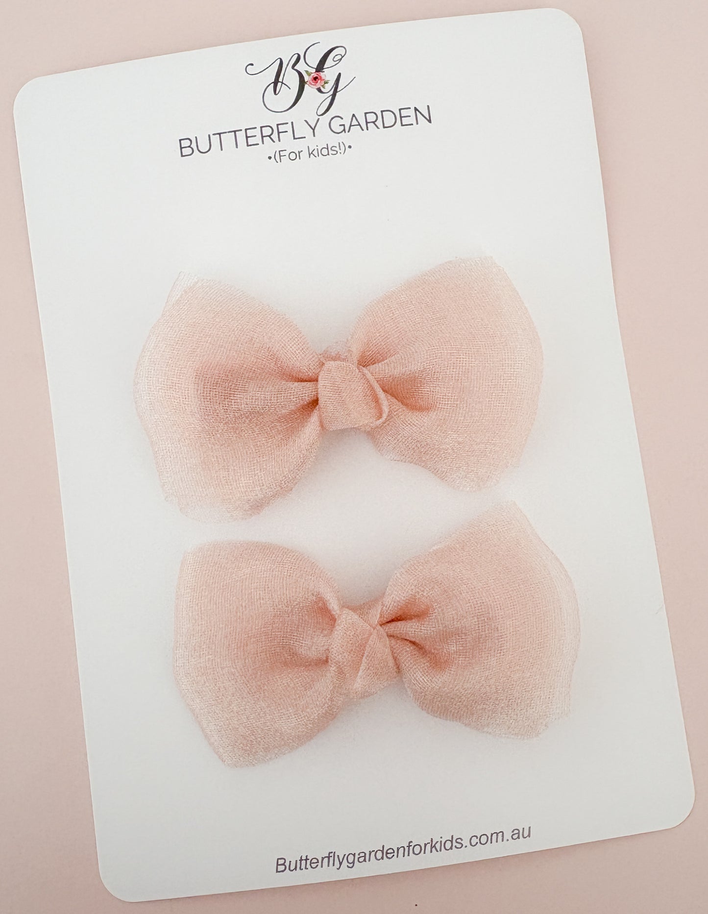 Shimmer Bow pairs - 5 colour choices