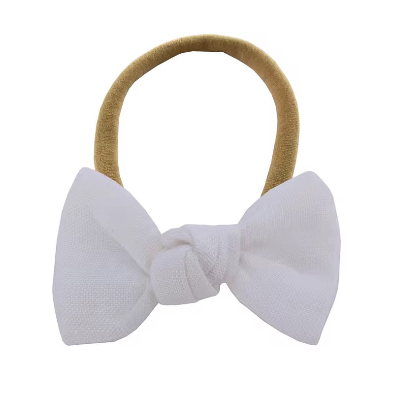 Parker bow headbands - 9 colours