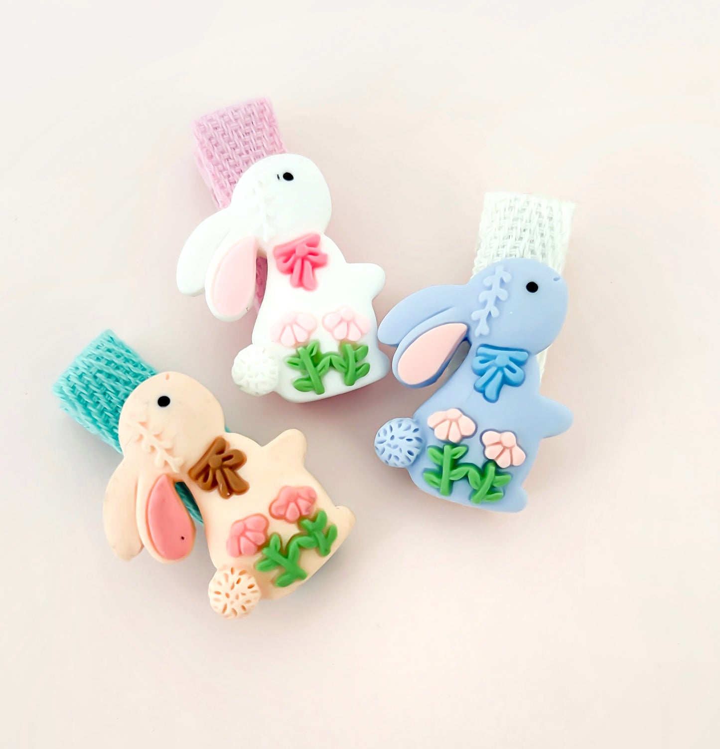 Blossom Meadow Fringe Clips- 3 colours to choose from!