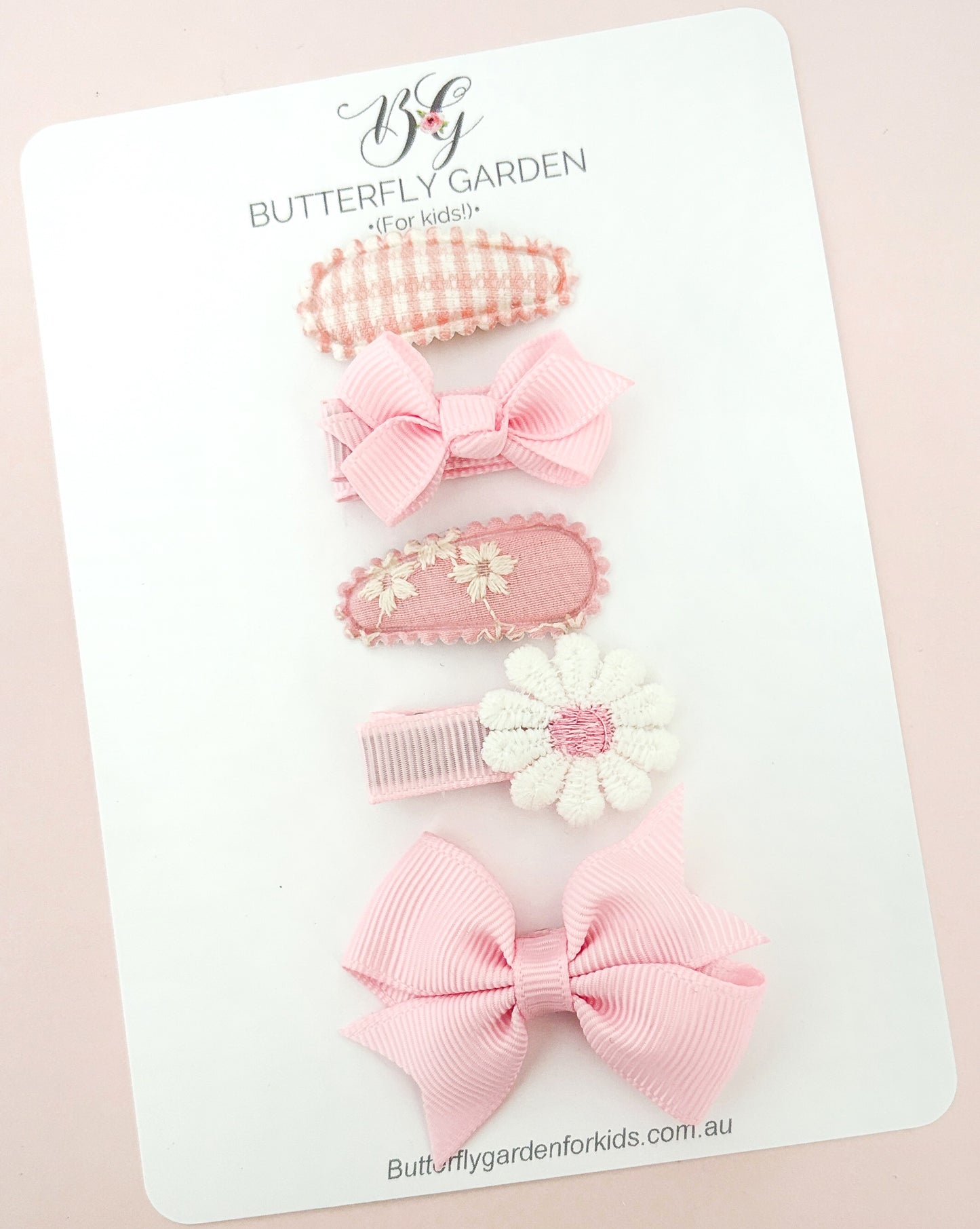 Essentials Set Blossoms & Bows - Pink Posy