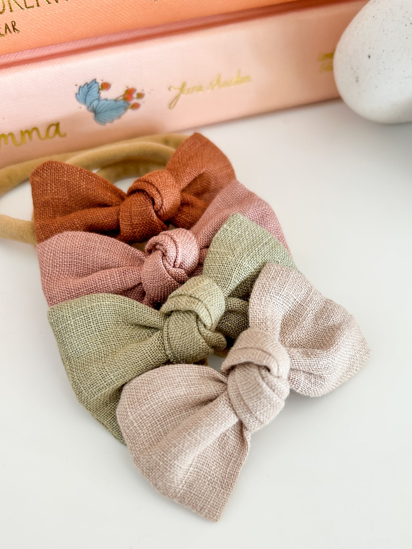 Parker bow headbands - 9 colours