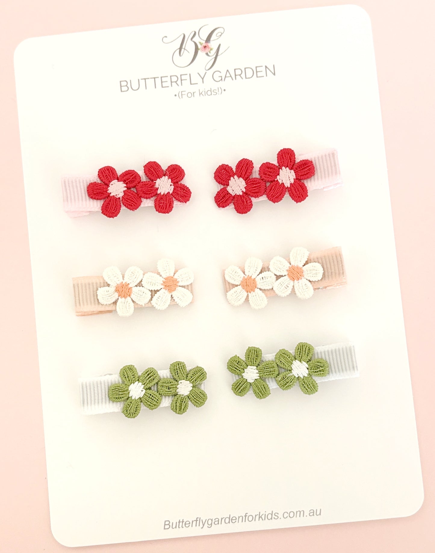 Christmas Daisy chain Twinset fringe clips