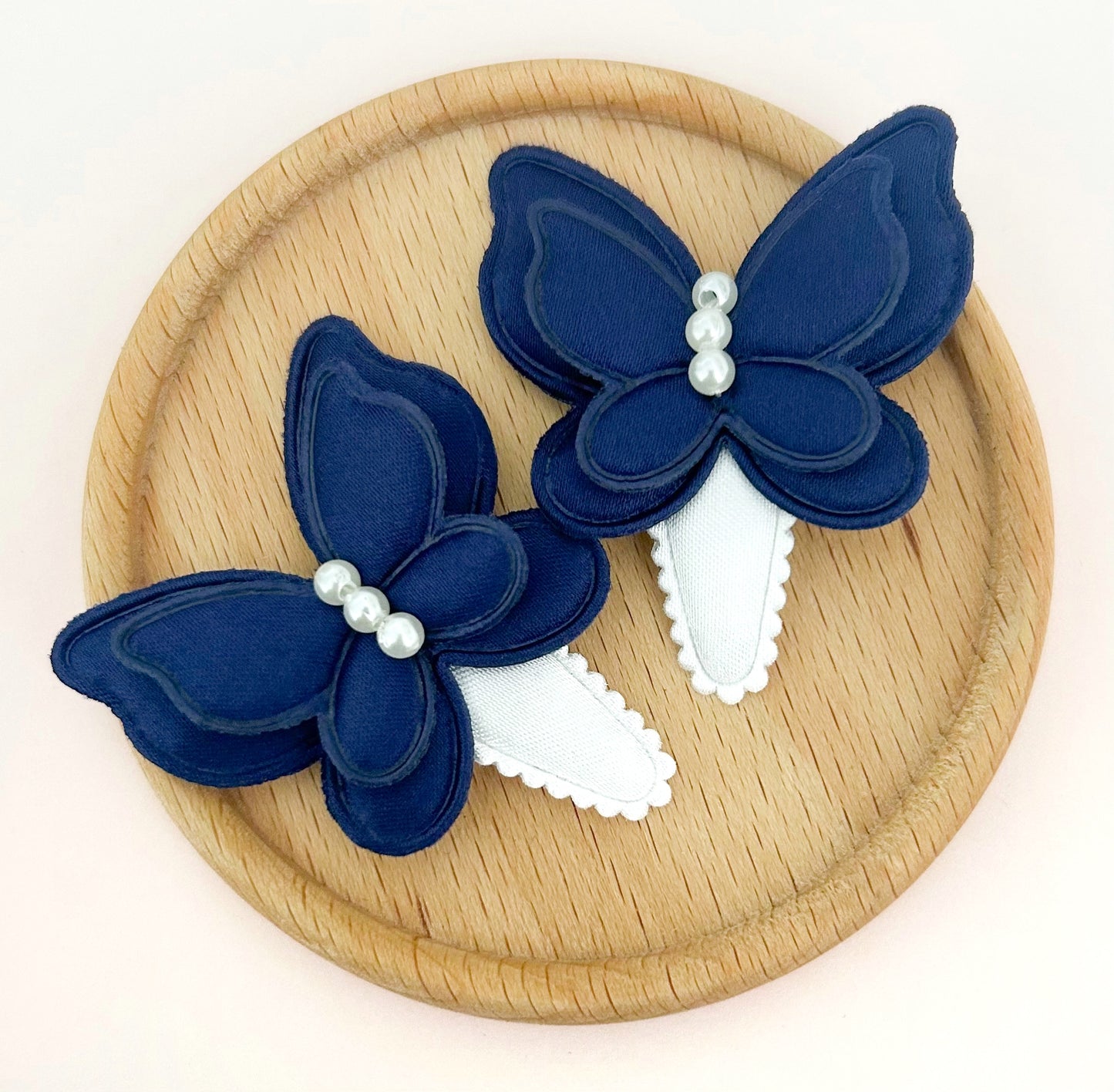 Maeve Navy baby nonslip clip duo - 2 colour options!