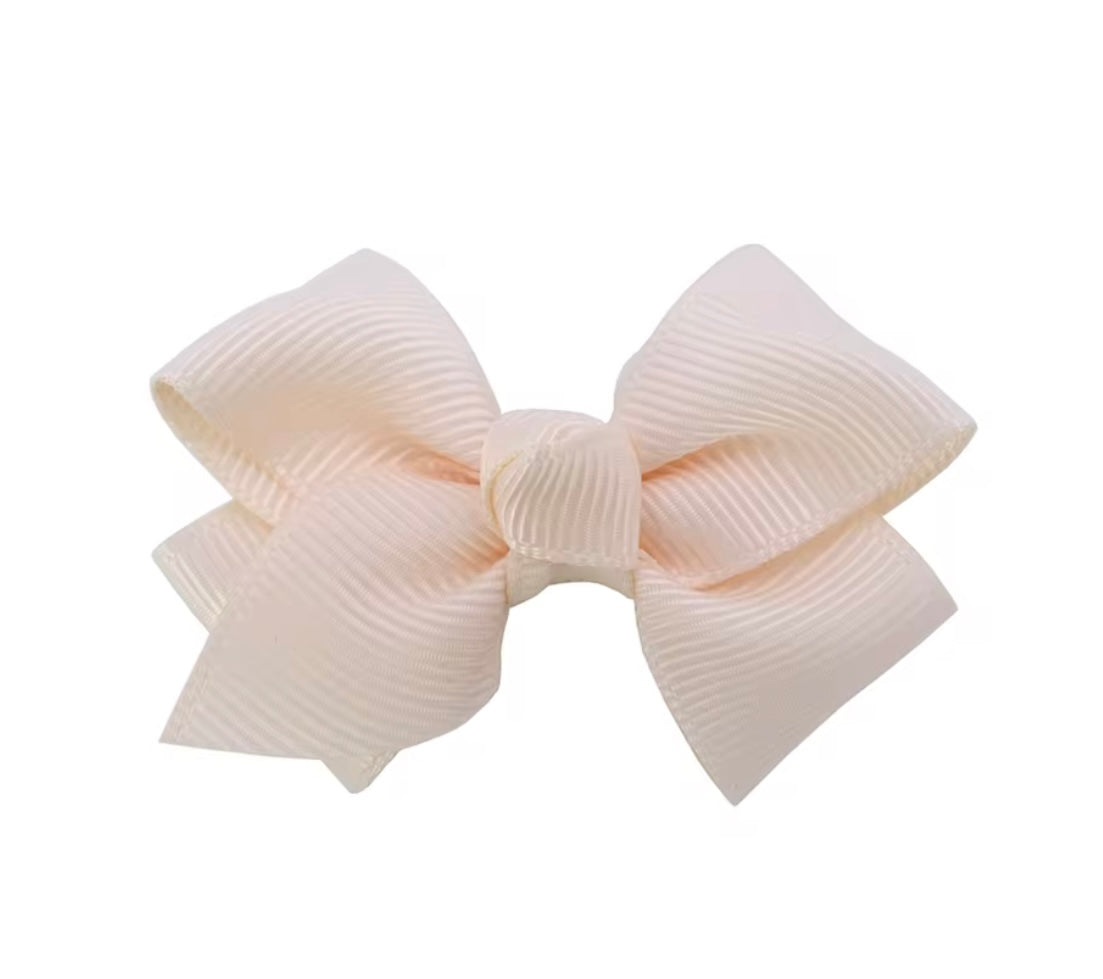 Eden Mini Bow hair clips - 13 colours to choose from