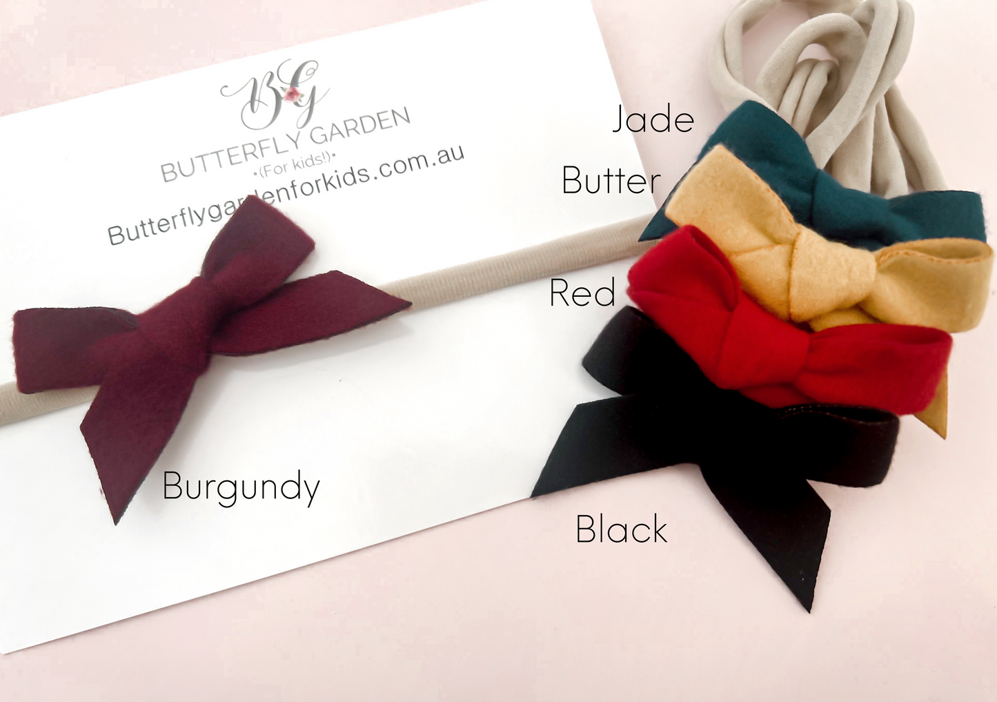 Elegant Bows - 12 colour options