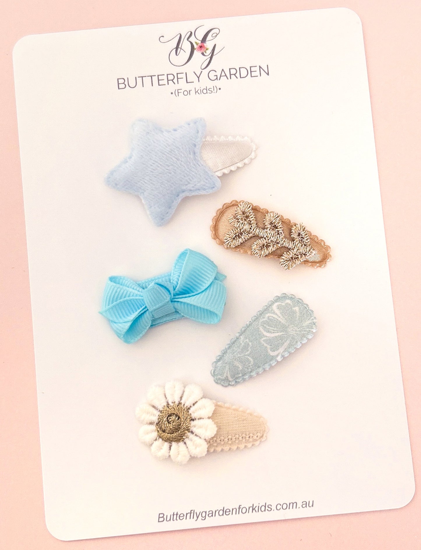 Essentials Set Blossoms & Bows - Blues/Golds
