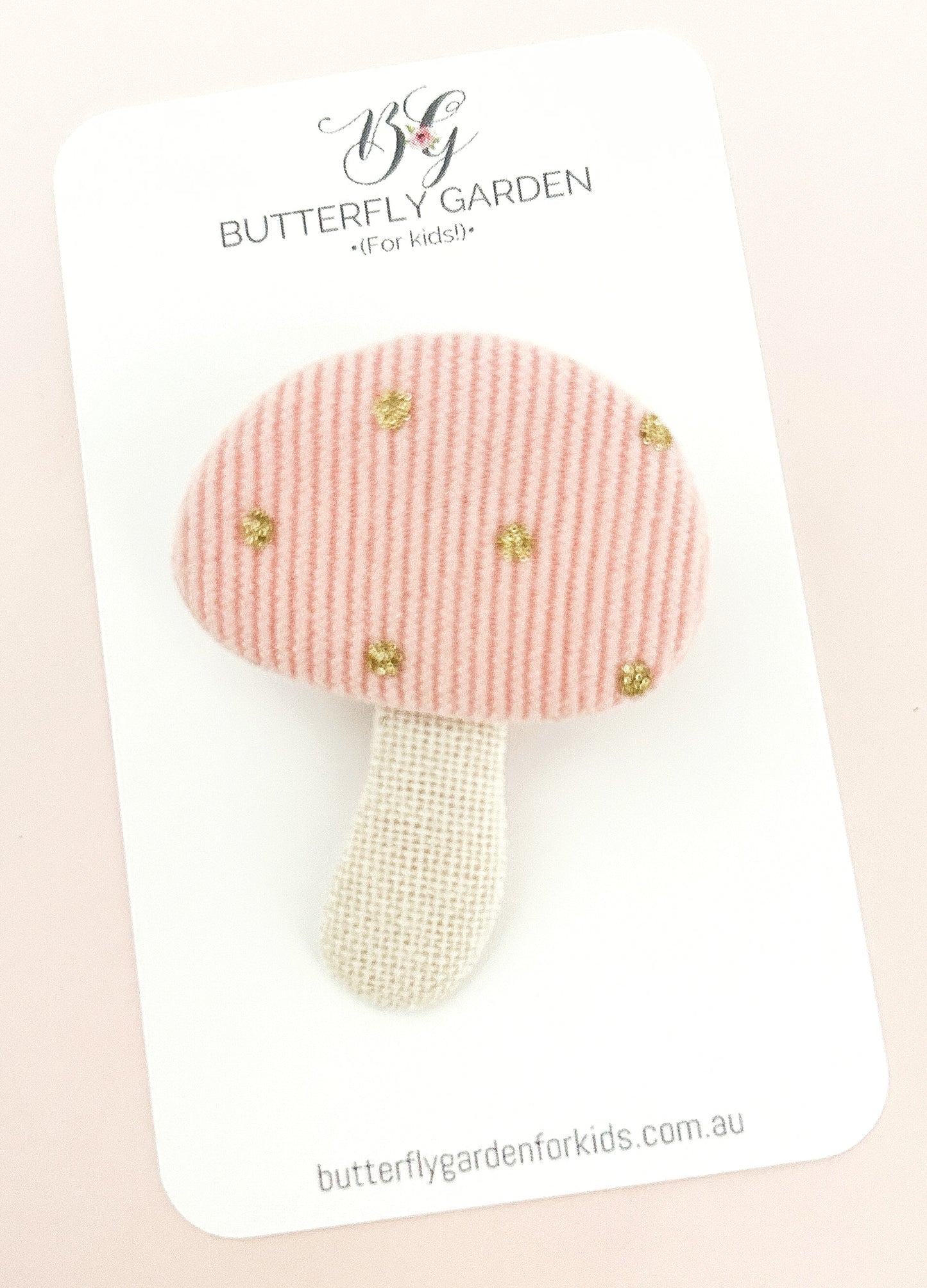 Enchanted Toadstool hair clip