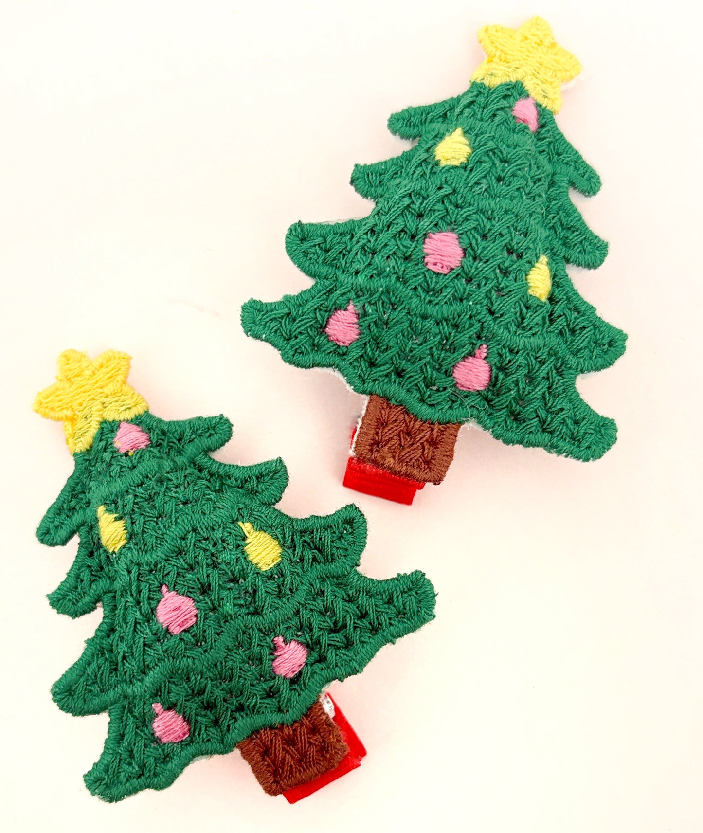Crochet Christmas Tree nonslip clip
