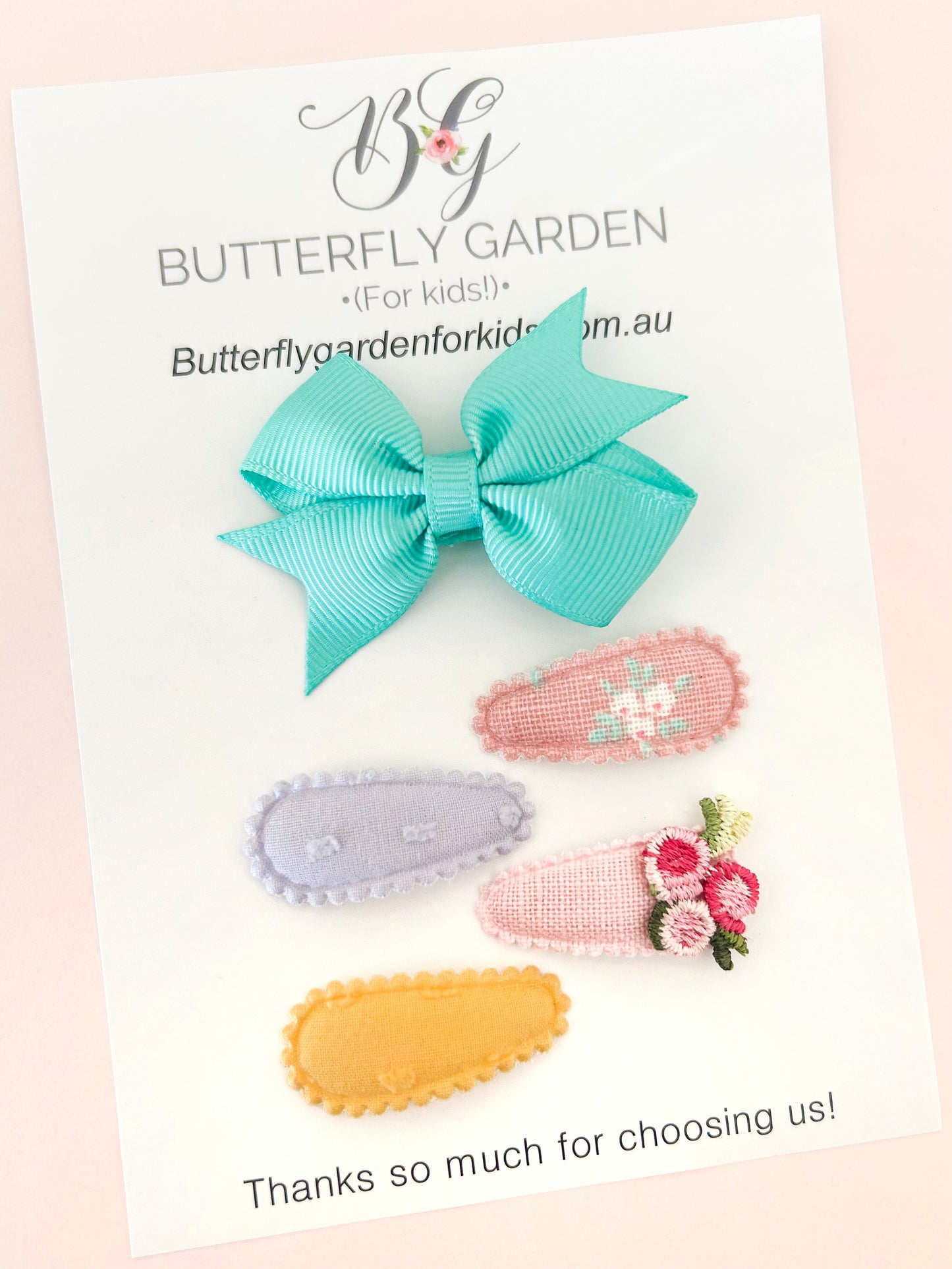 Essentials Baby Nonslip Clip set- Pastels