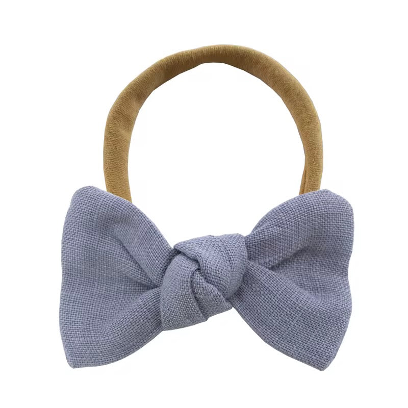 Parker bow headbands - 9 colours
