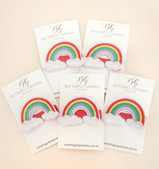 Over The Rainbow single nonslip girls fringe clip