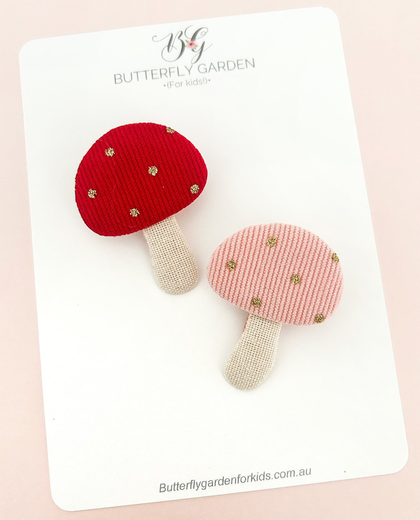Enchanted Toadstool hair clip