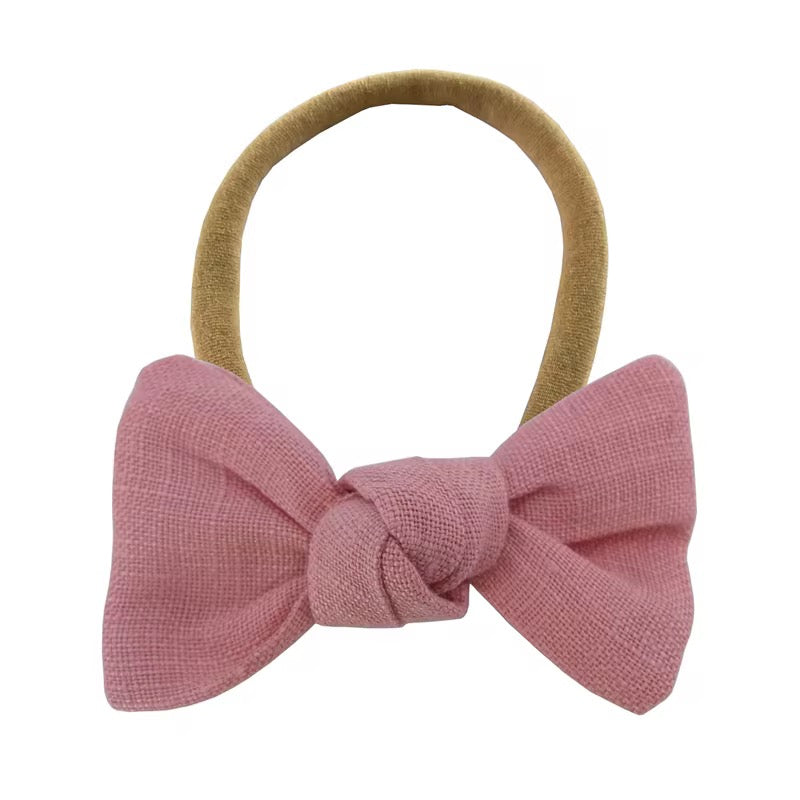 Parker bow headbands - 9 colours