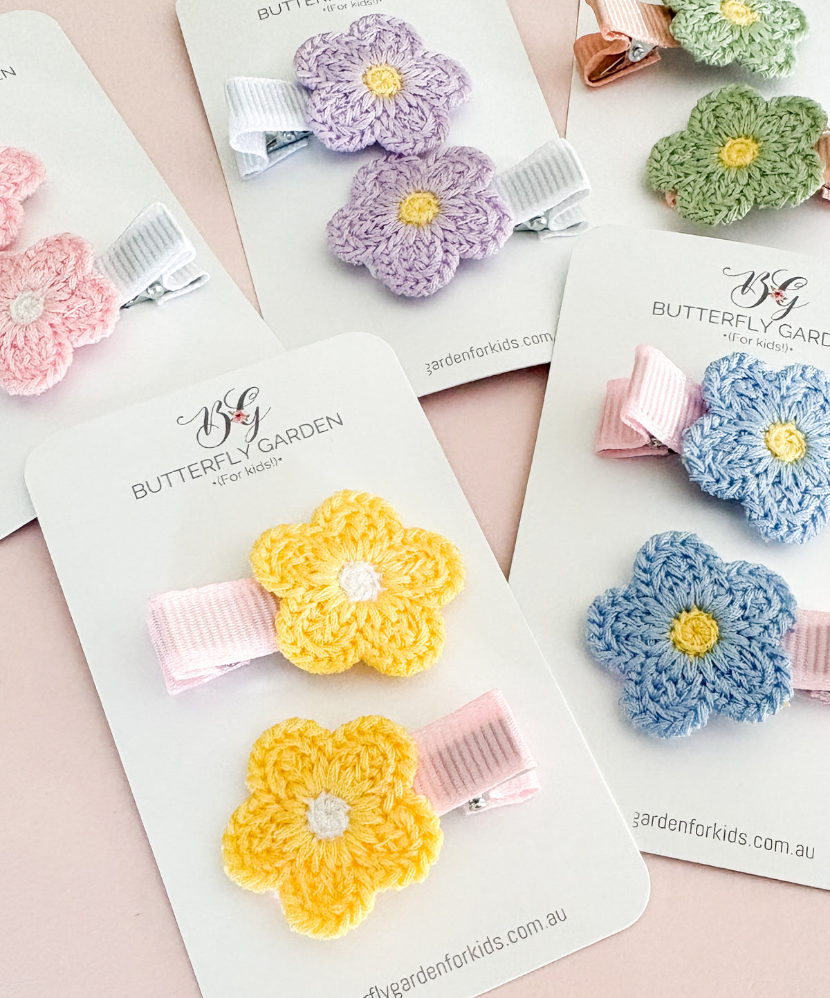 Bonnie Fringe Hair Clip pairs