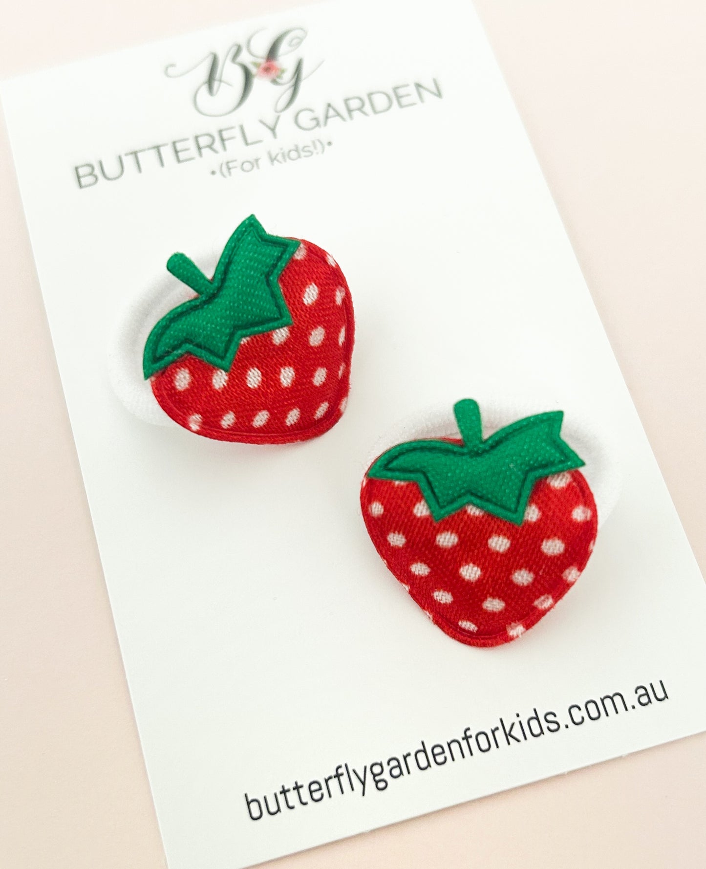 Petite hair tie set - Berries pair