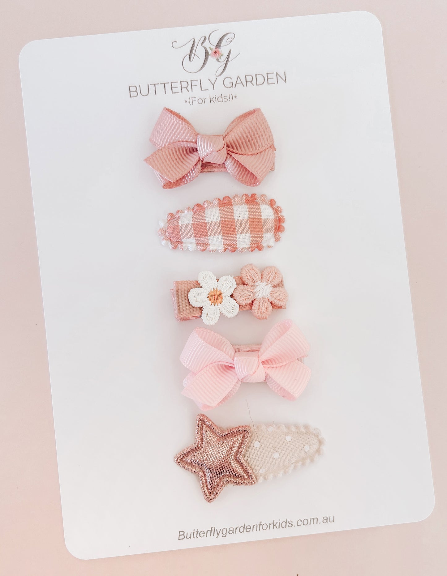 Essentials Set Blossoms & Bows - Pinks