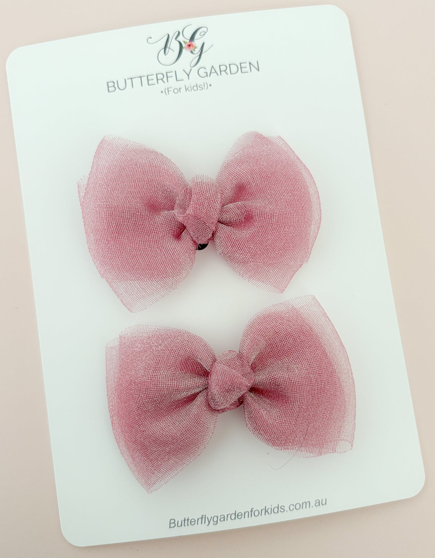 Shimmer Bow pairs - 5 colour choices