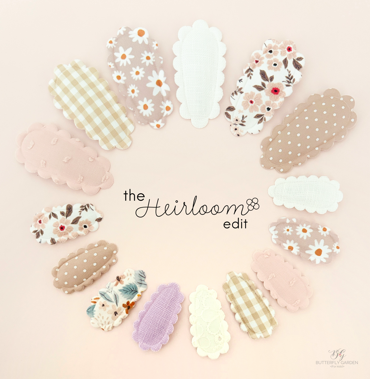 NEW ꕤ The Heirloom Edit- Fawn baby nonslip clips