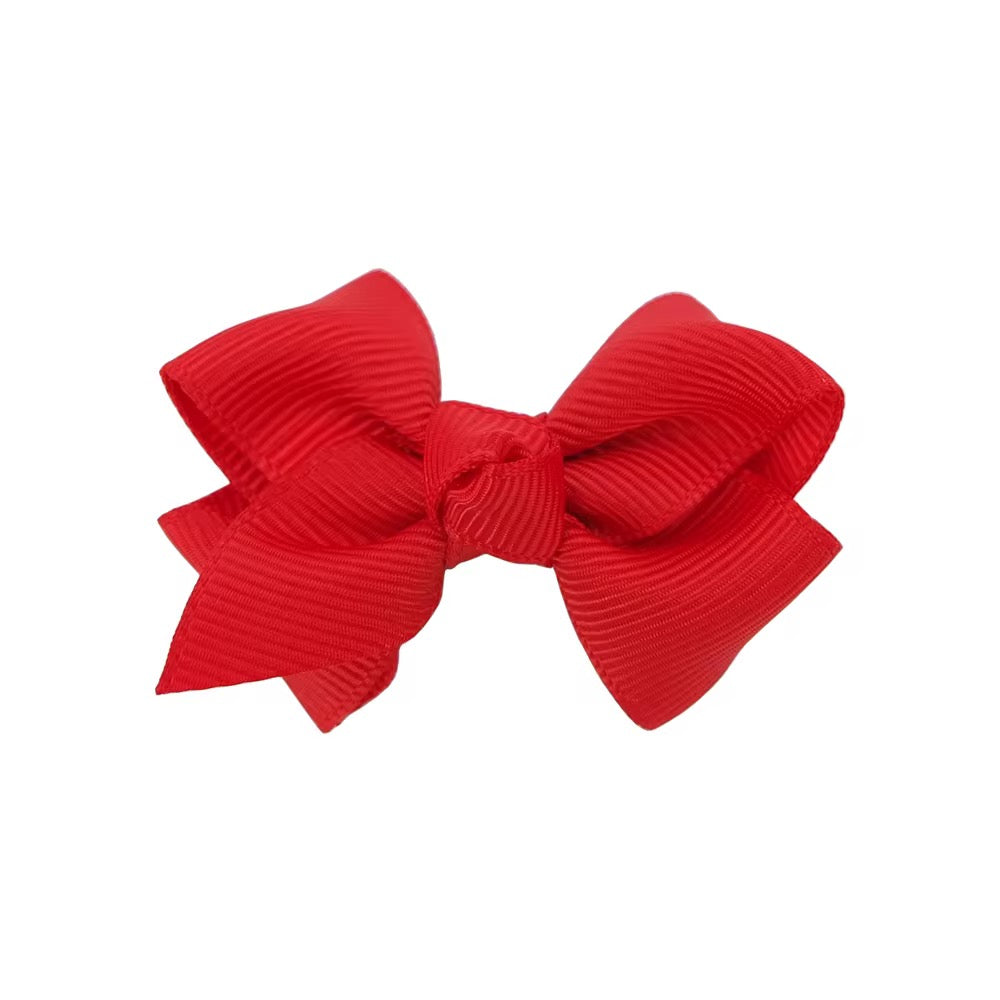 Eden Mini Bow hair clips - 13 colours to choose from