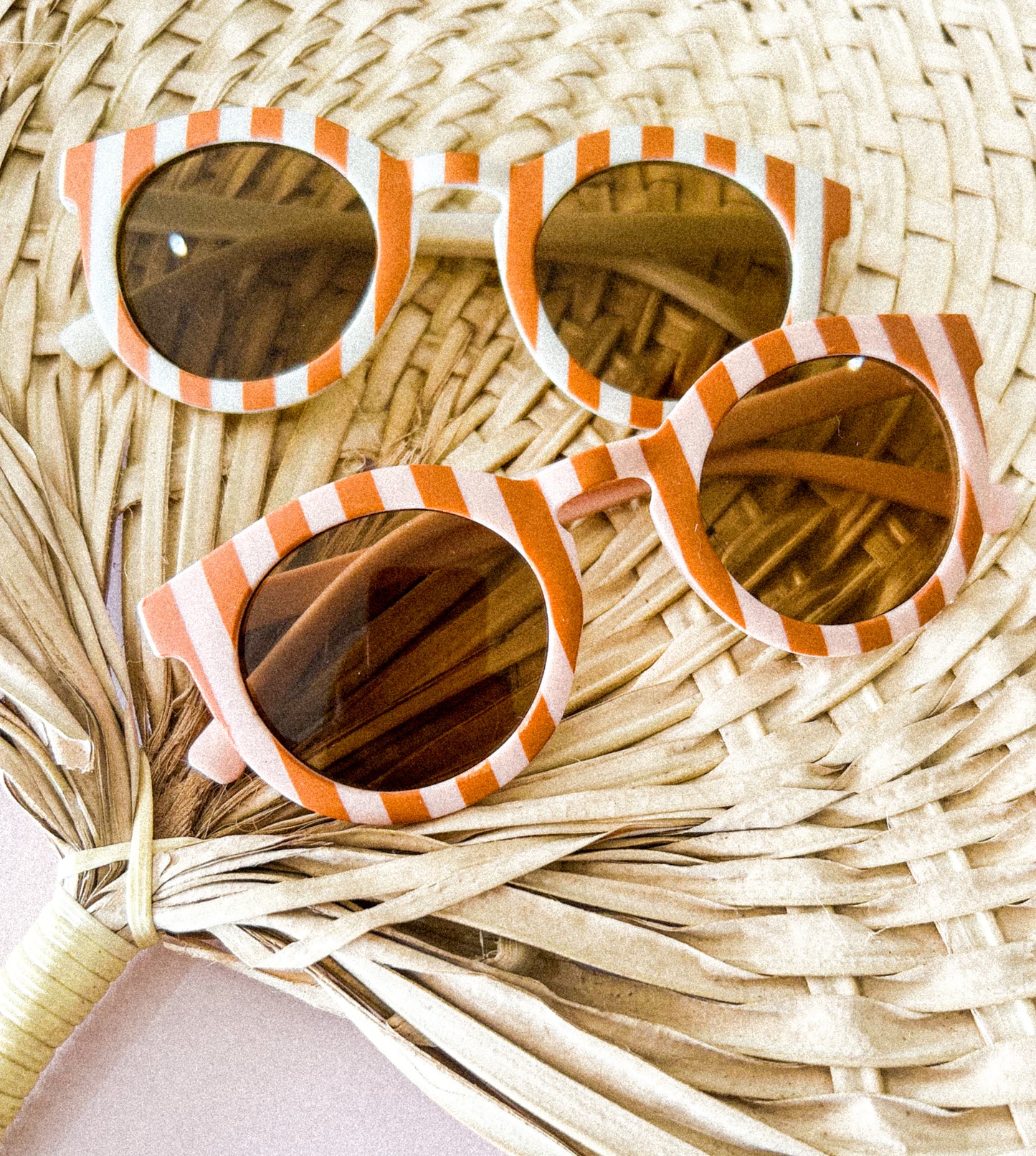 Riviera Stripe Sunnies- Pink or White