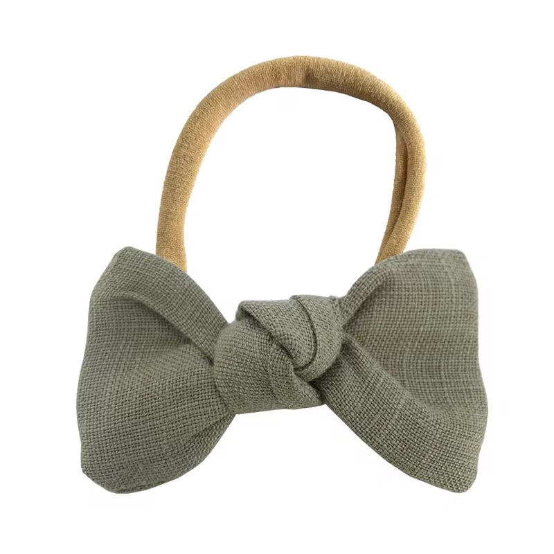 Parker bow headbands - 9 colours