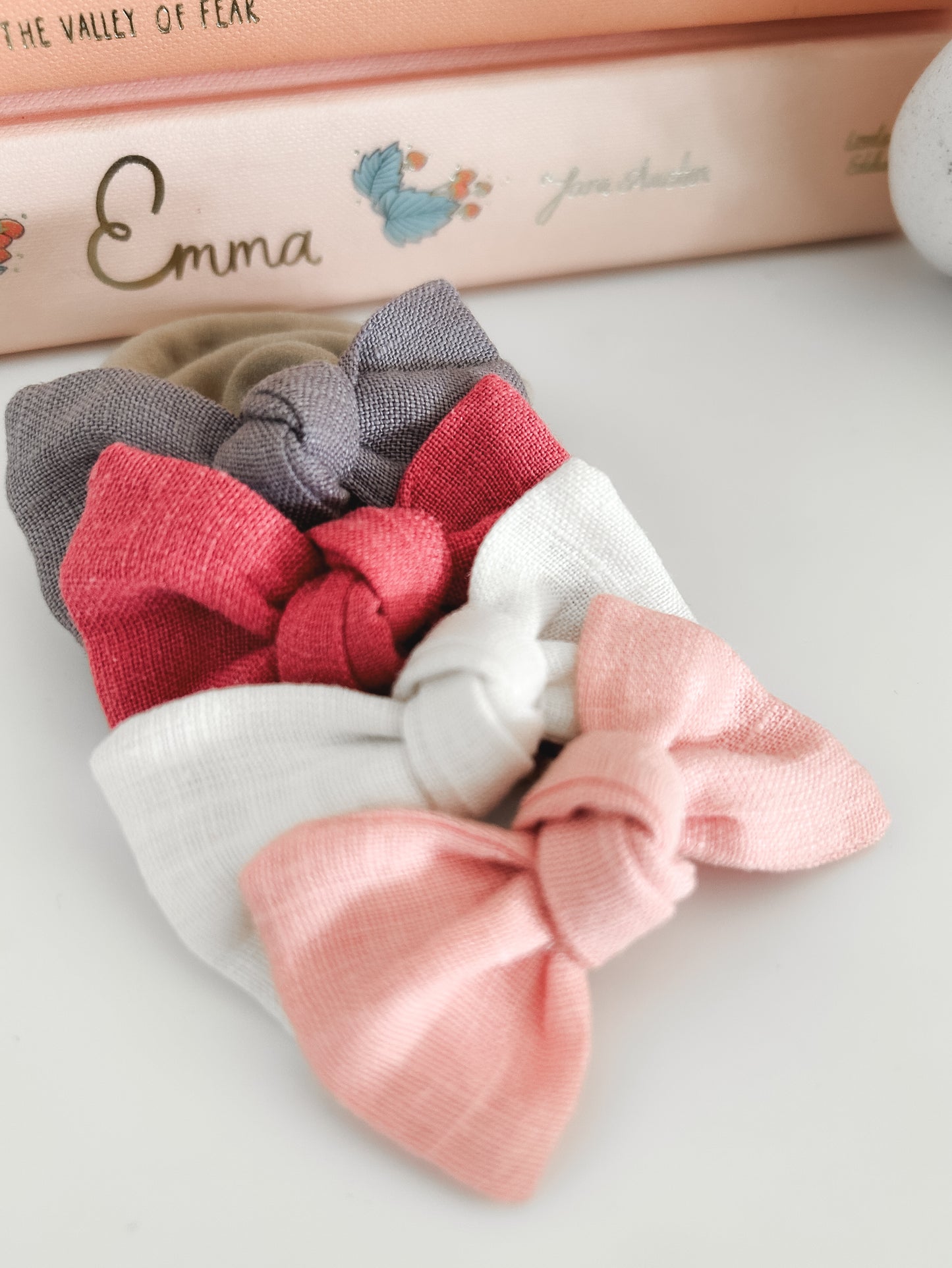 Parker bow headbands - 9 colours