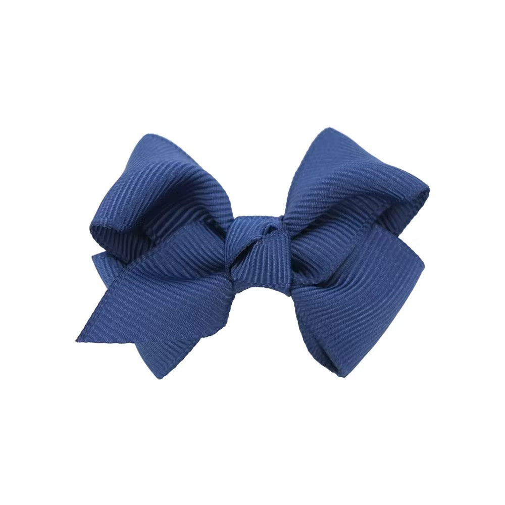 Eden Mini Bow hair clips - 13 colours to choose from