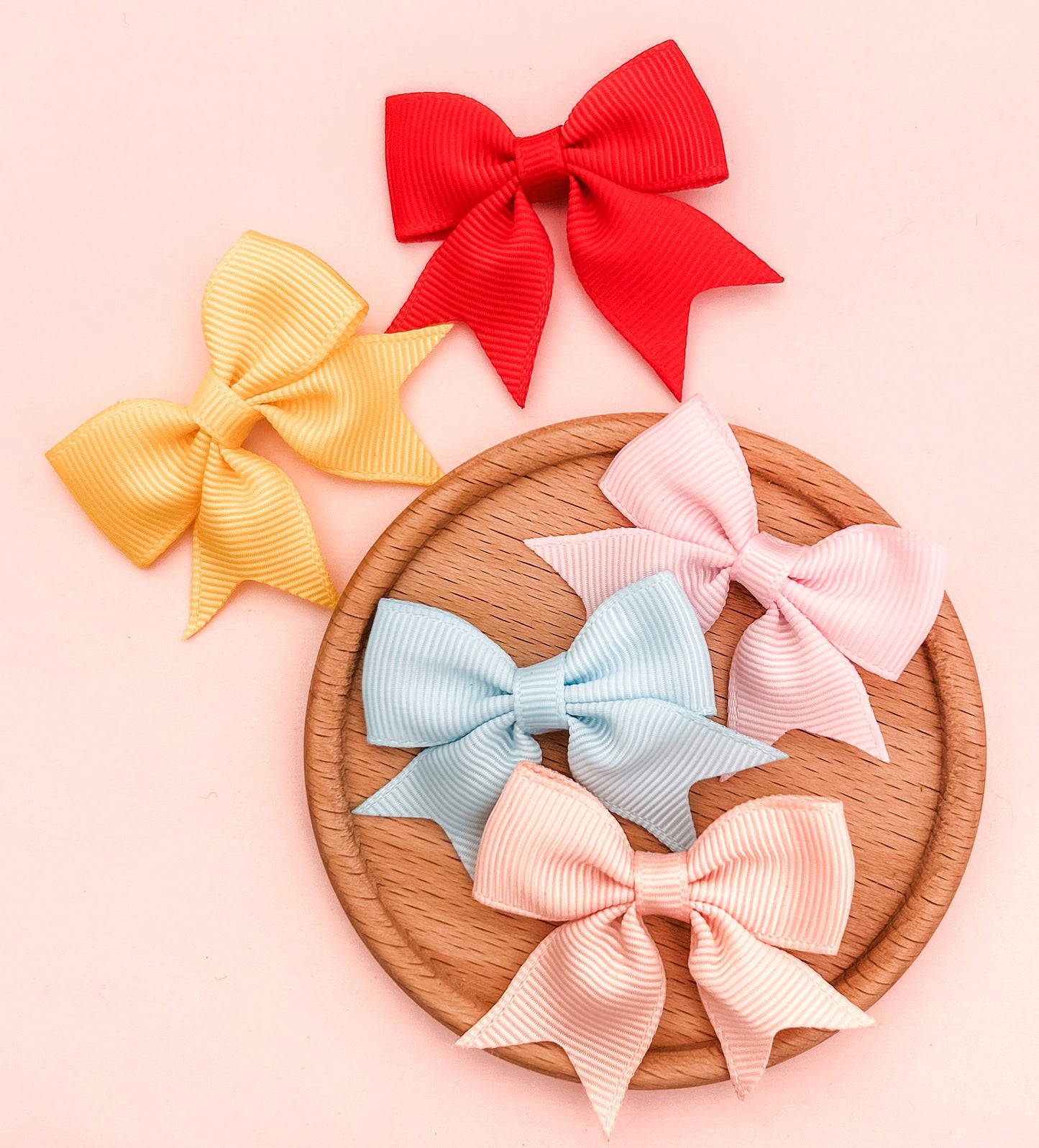 Hibiscus set of 5 bows