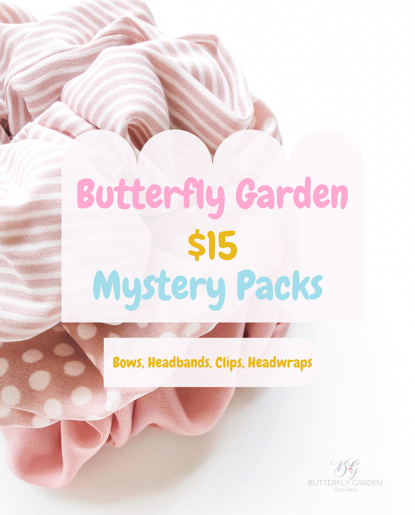 End of Season Mystery packs- choose from Bows, Clips & Headbands!