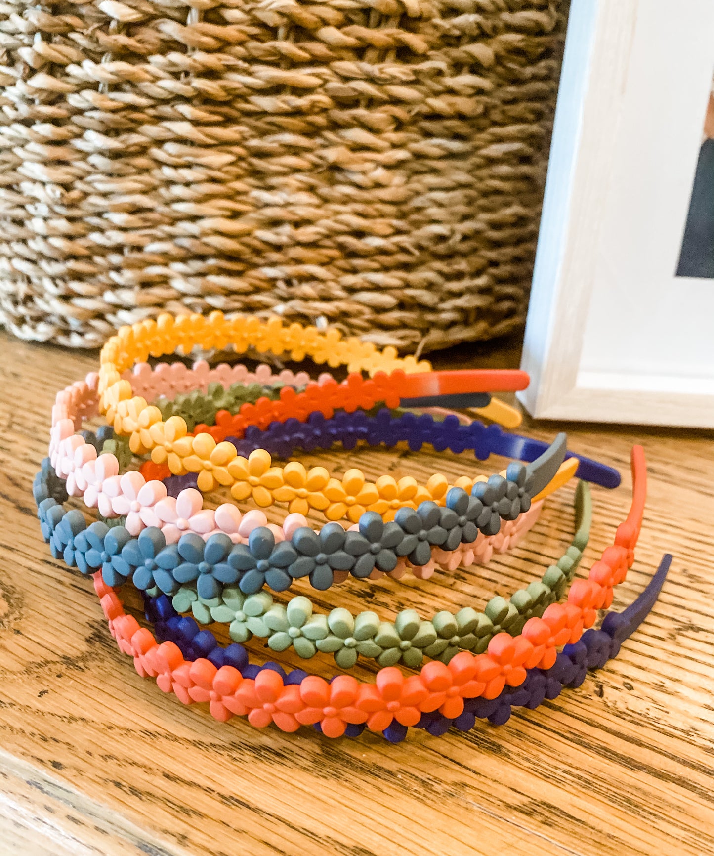 Daisy chain headbands- 8 colours to choose from