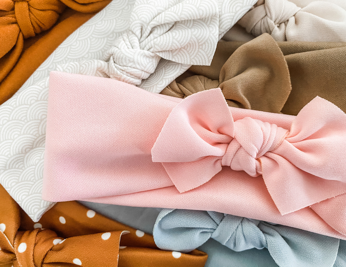 Evie topknot headband- 7 colours