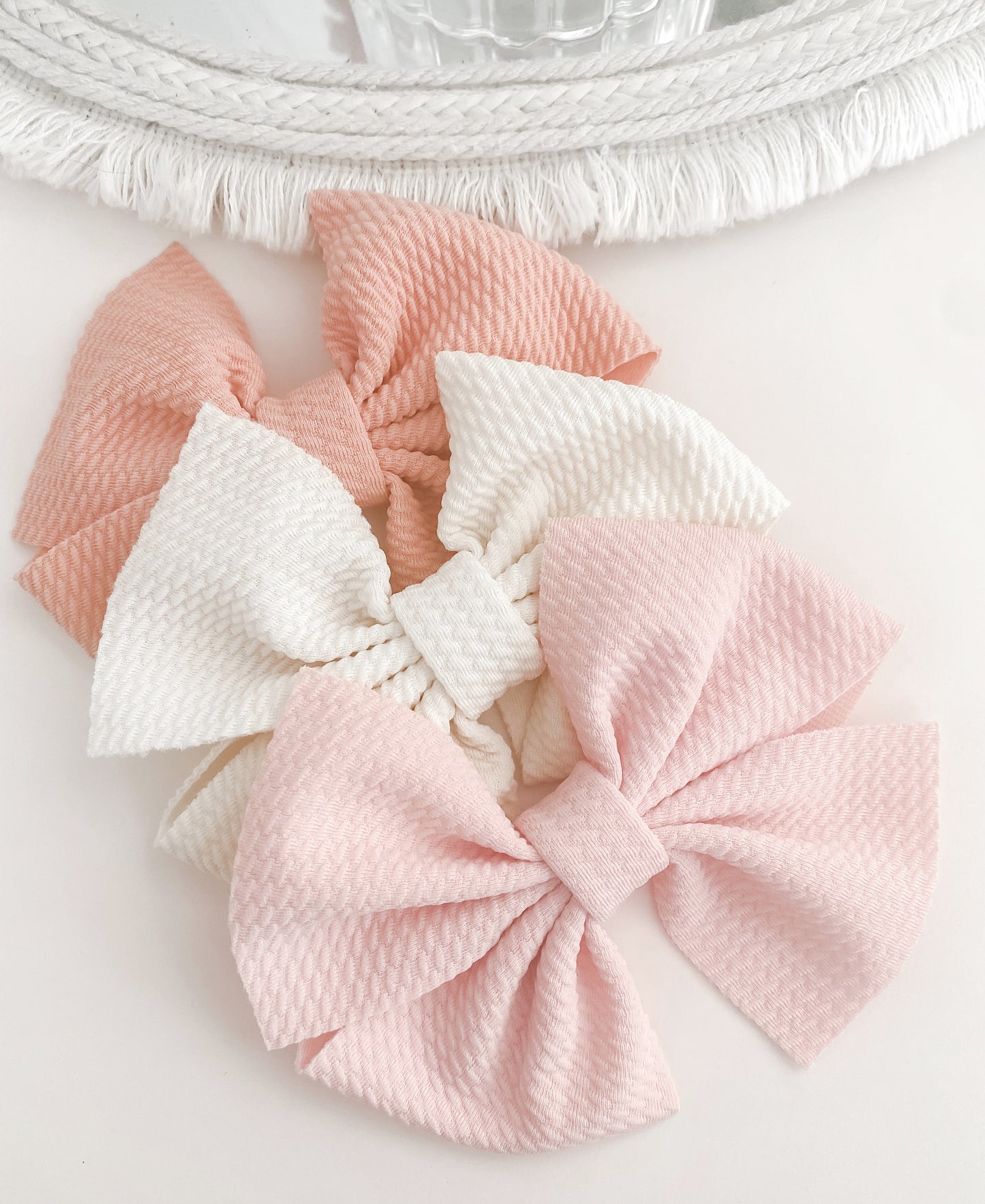 Harlow bow clip or headband- 4 colours to choose from