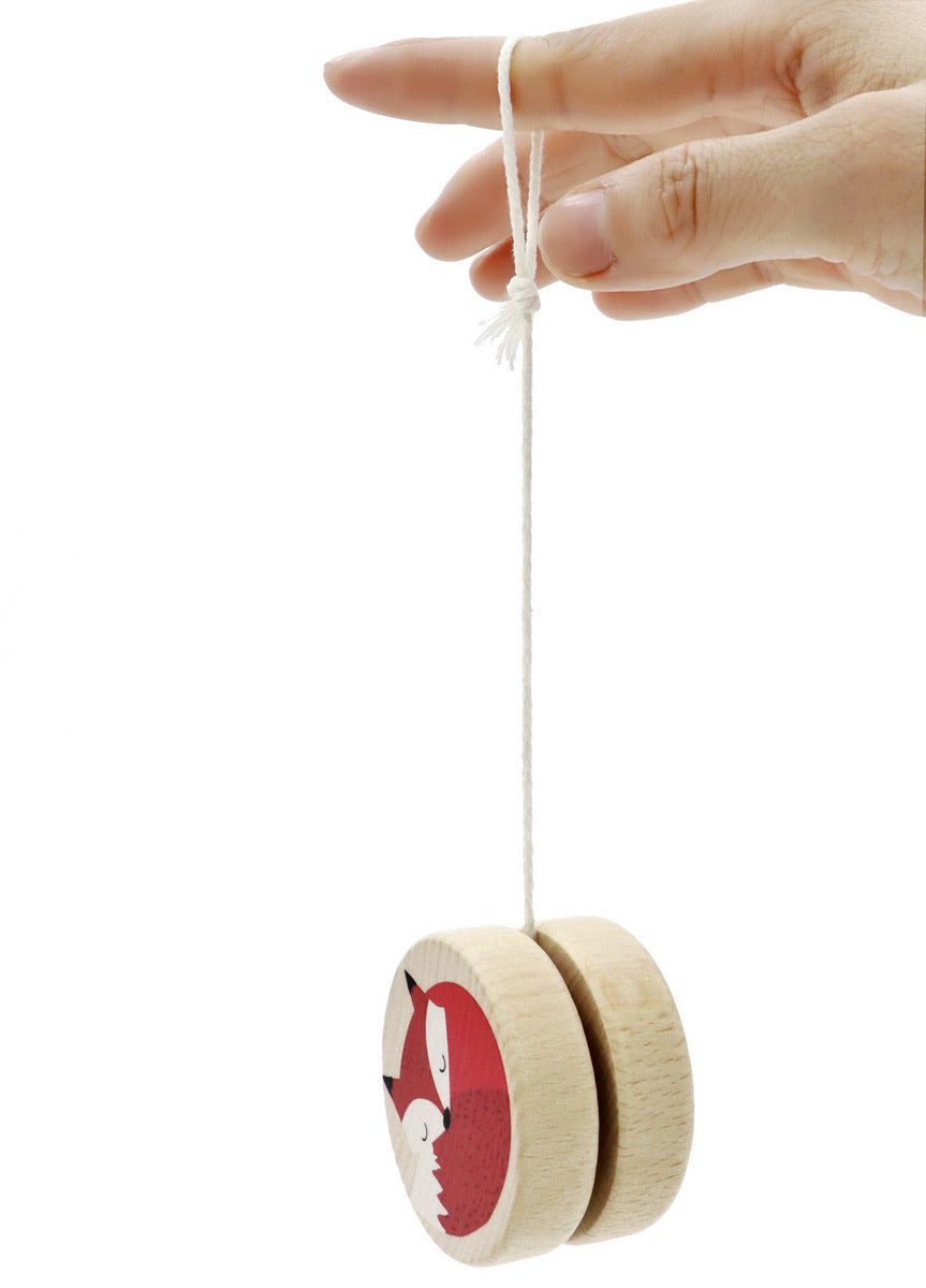 Wooden jungle animal yoyo