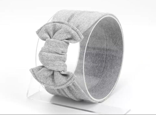Bella headwrap/headband - Blue or Light Grey