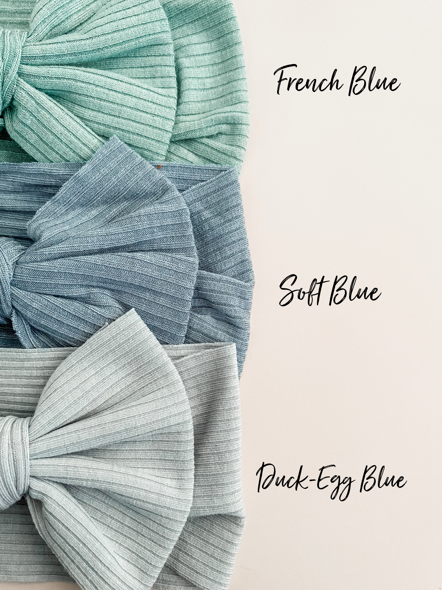 Arlo wide headbands/wraps- 13 colours!