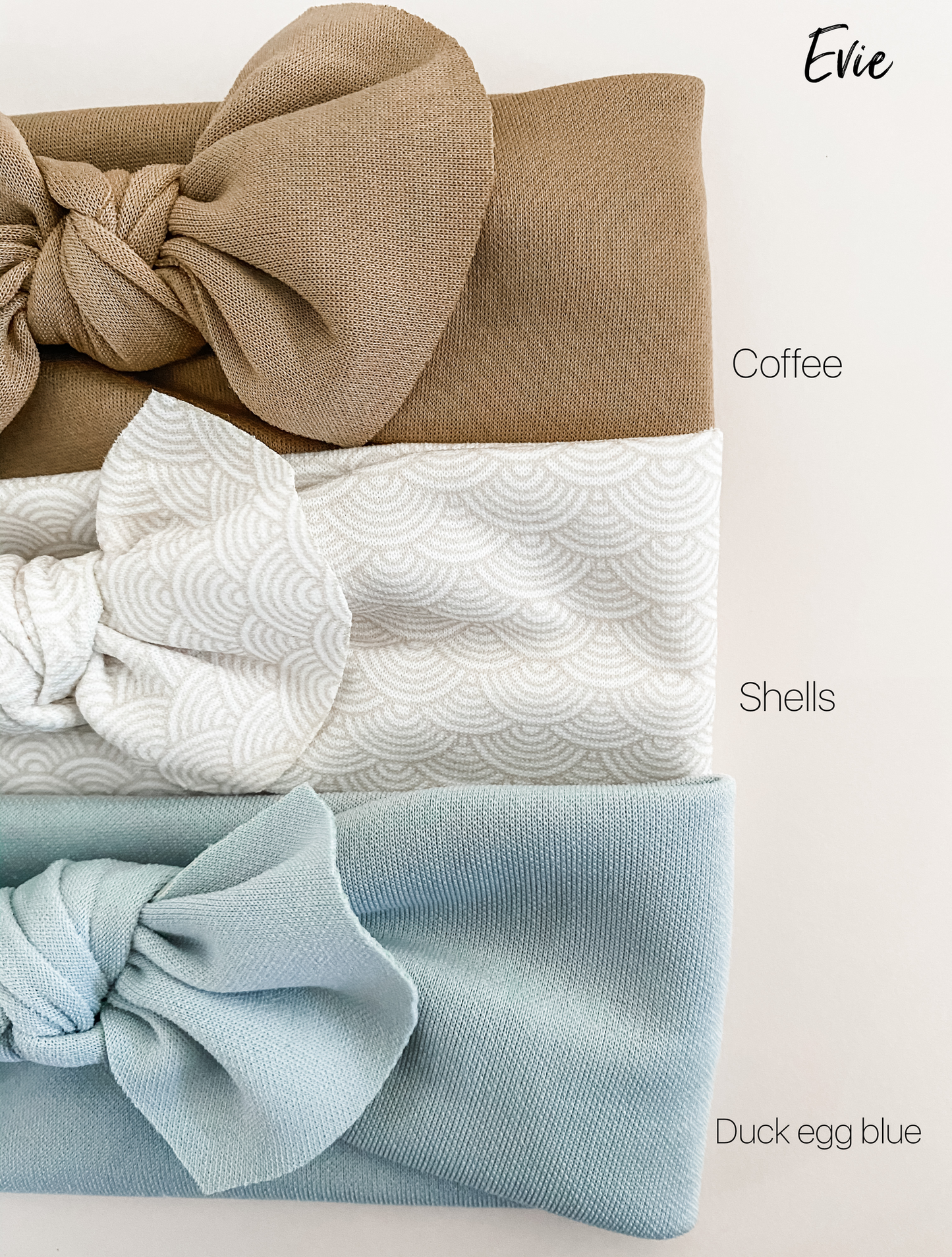 Evie topknot headband- 7 colours
