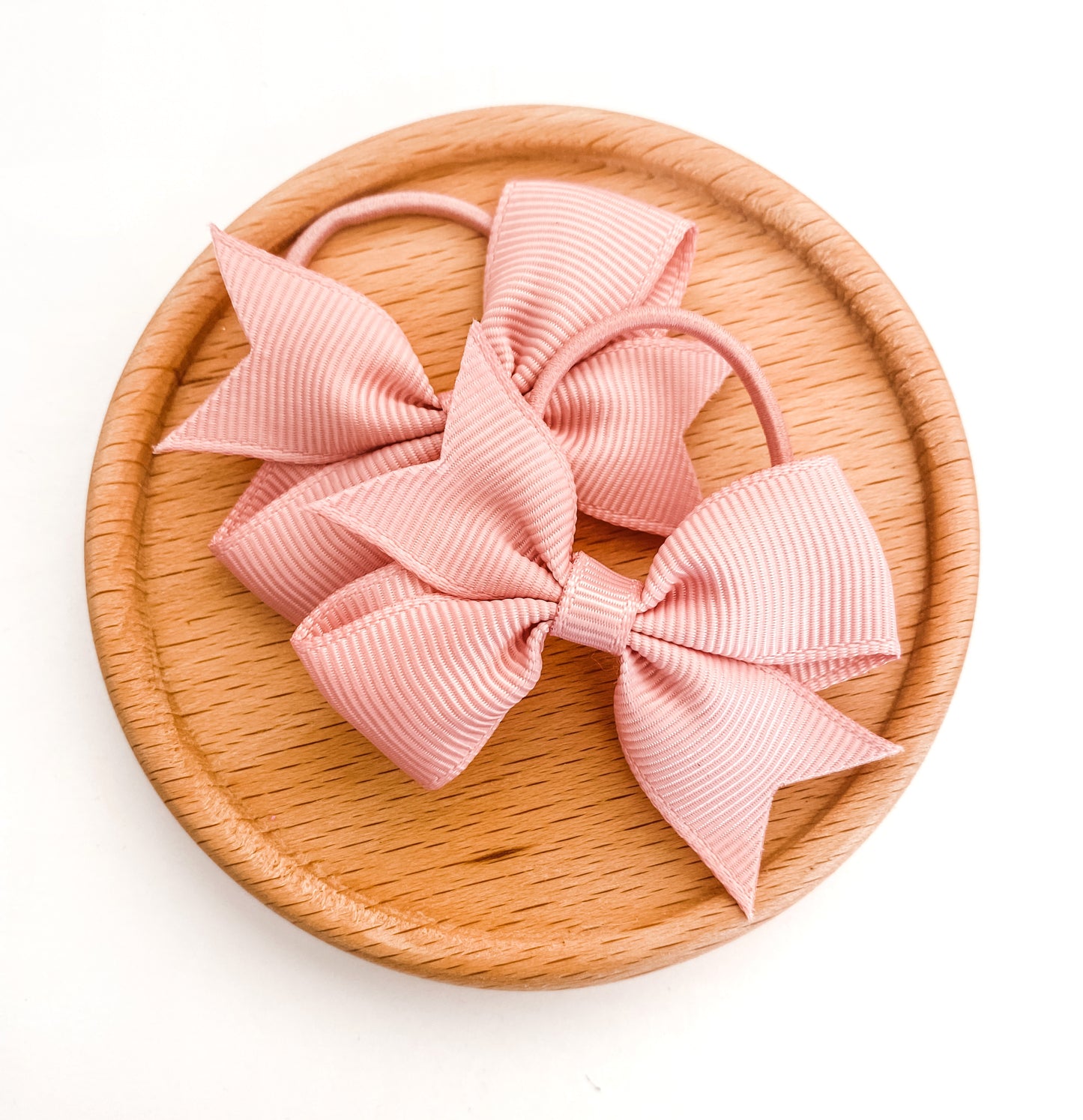 Mini Grace Bow Ponytail Pairs 25 colours- 7 new colours!