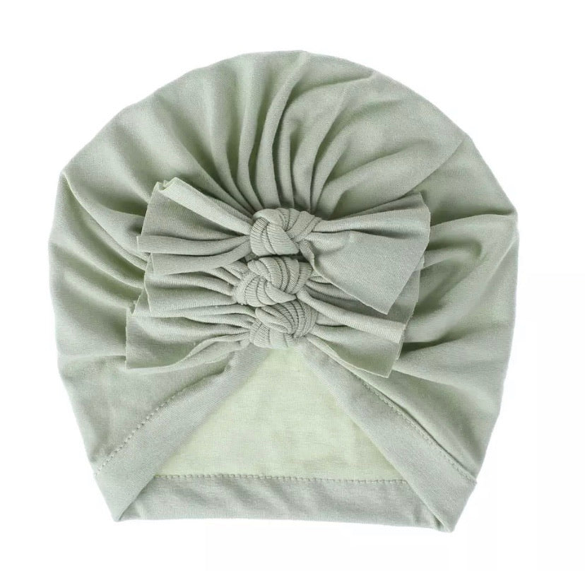 Triple Bow Turban- 4 gorgeous colours!