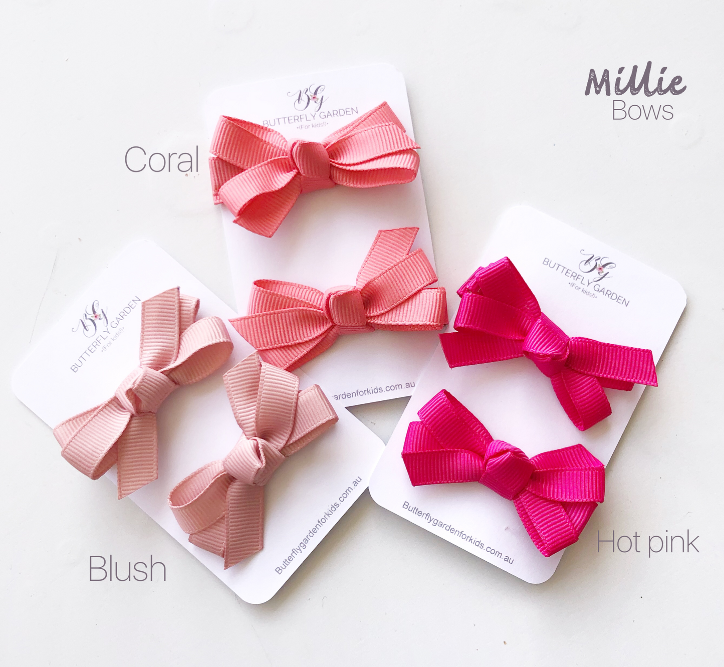 Millie Pigtail Pair bows