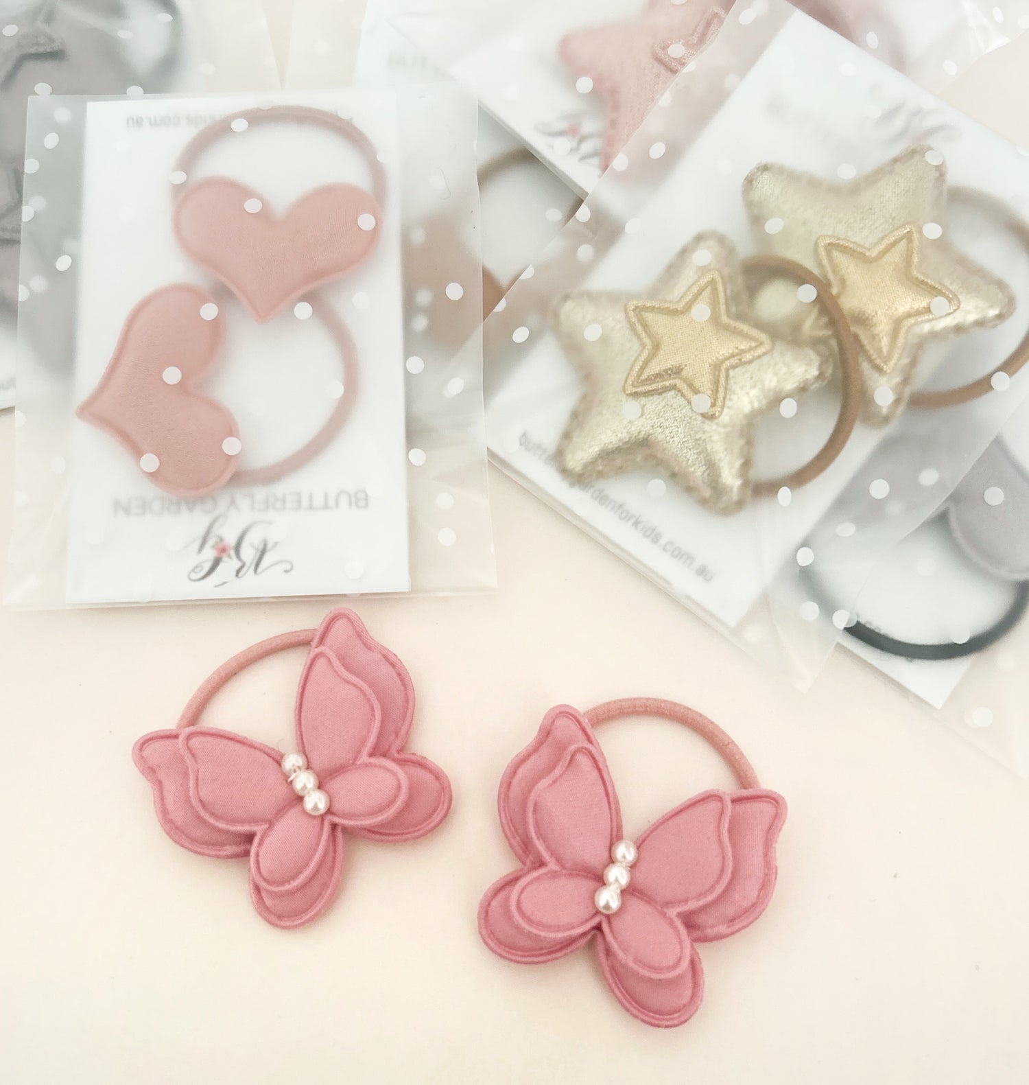 Hair Tie packs & Ponytail Pairs