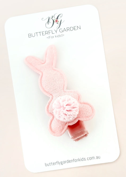 Cottontail Fringe Hair Clips- single clip or pair