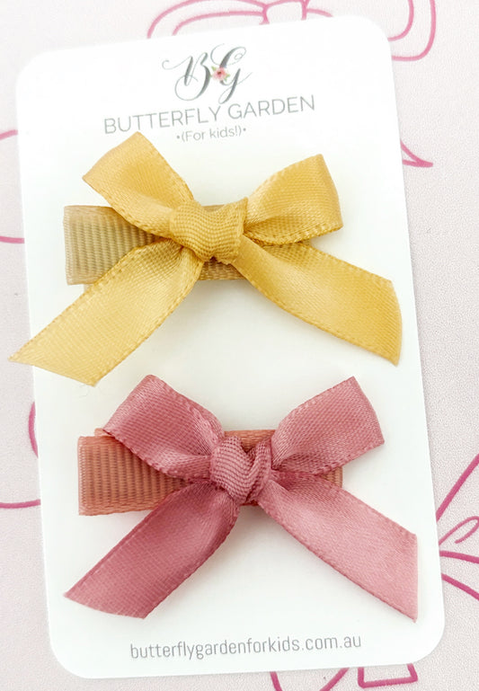 Honey & Rose Fringe Clips