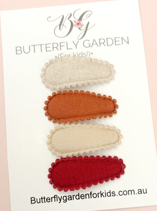 Cozy Neutrals Baby Nonslip Clip set
