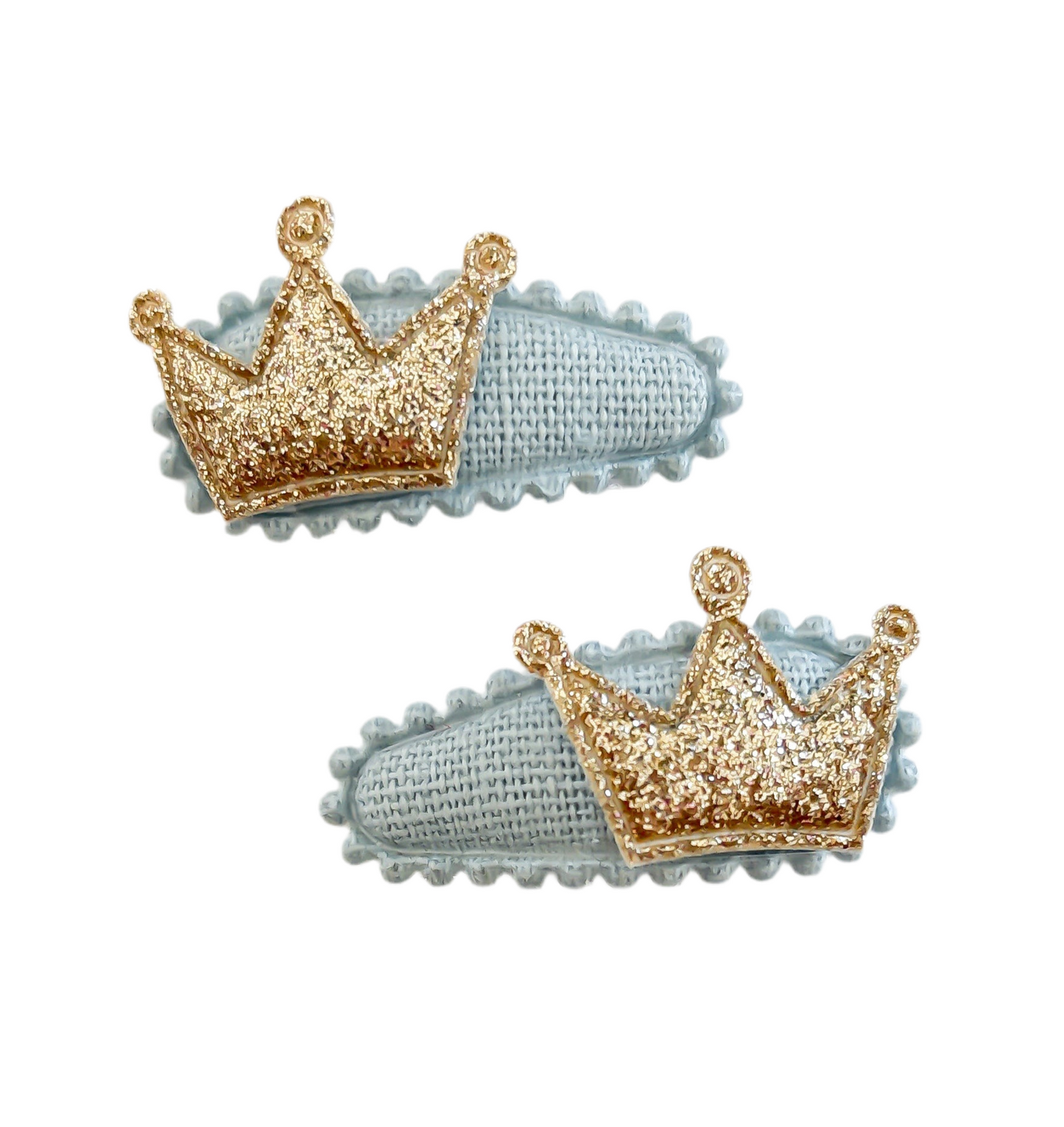 Tiarra- Duck Egg Blue Mini Cotton Snaps
