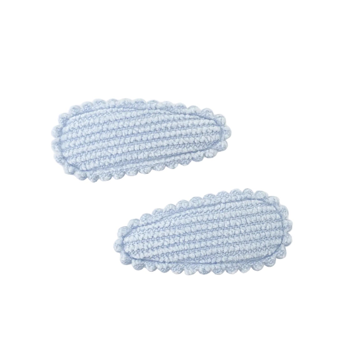 Frankie Delphinium Mini Cotton Snaps