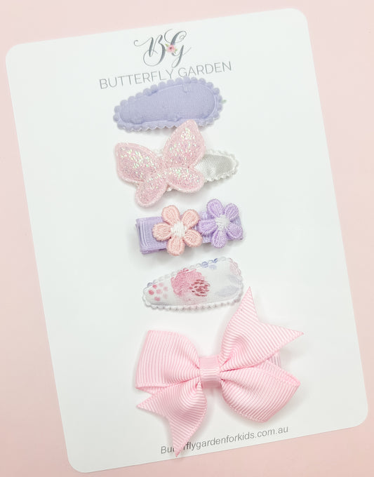 Essentials Set Blossoms & Bows - Lavender Tea Party
