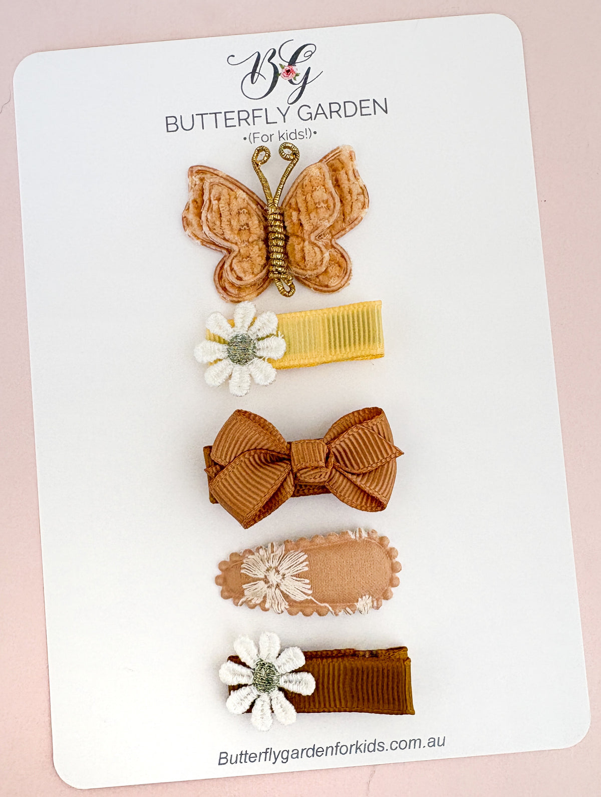 Essentials Set Blossoms & Bows - Golden Honey