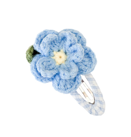 Pippa Fringe Clip - delphinium