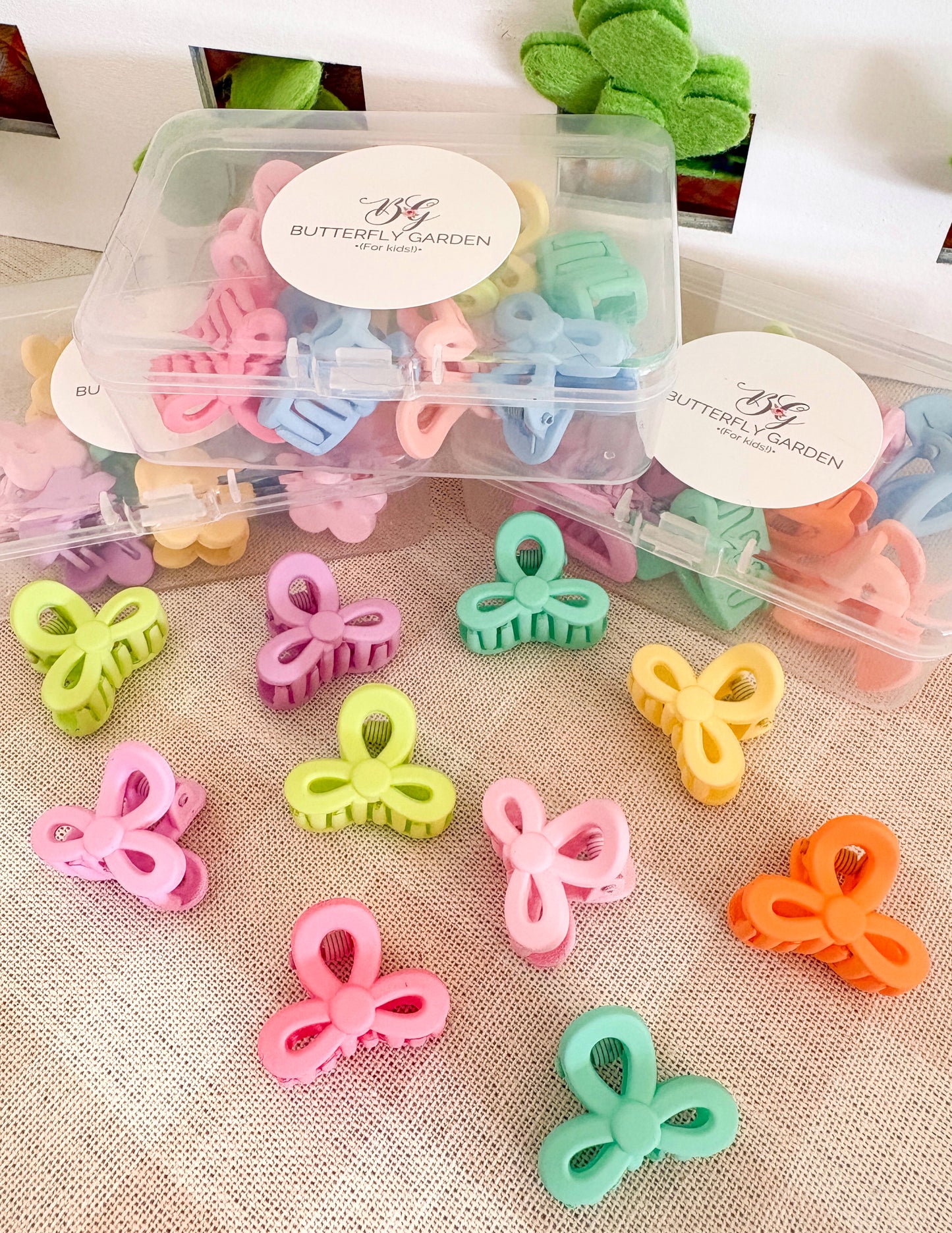 Petite claw clip sets - Bows